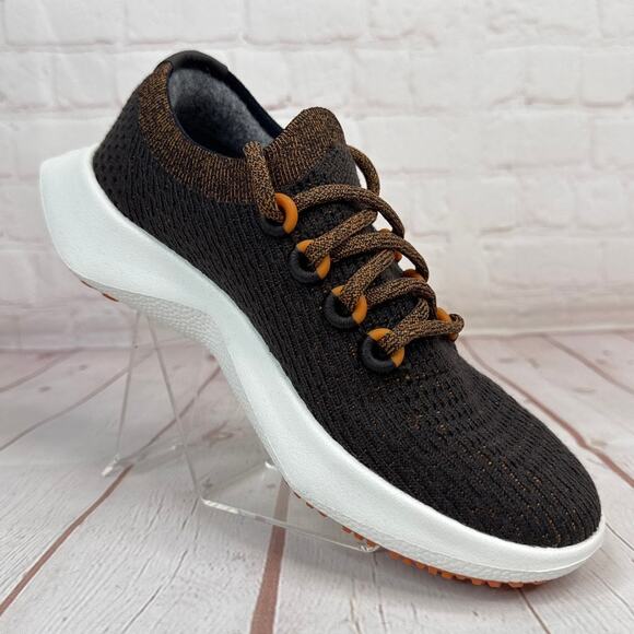 Allbirds Tree Dasher 2 Rich Earth Brown Blizzard Sole Running Shoes Women’s Sz 6 - Picture 2 of 11